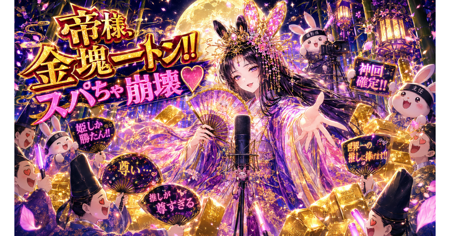 🎋かぐや姫💖は配信中 ～竹林スタジオから愛（※スパちゃー）を求めて～