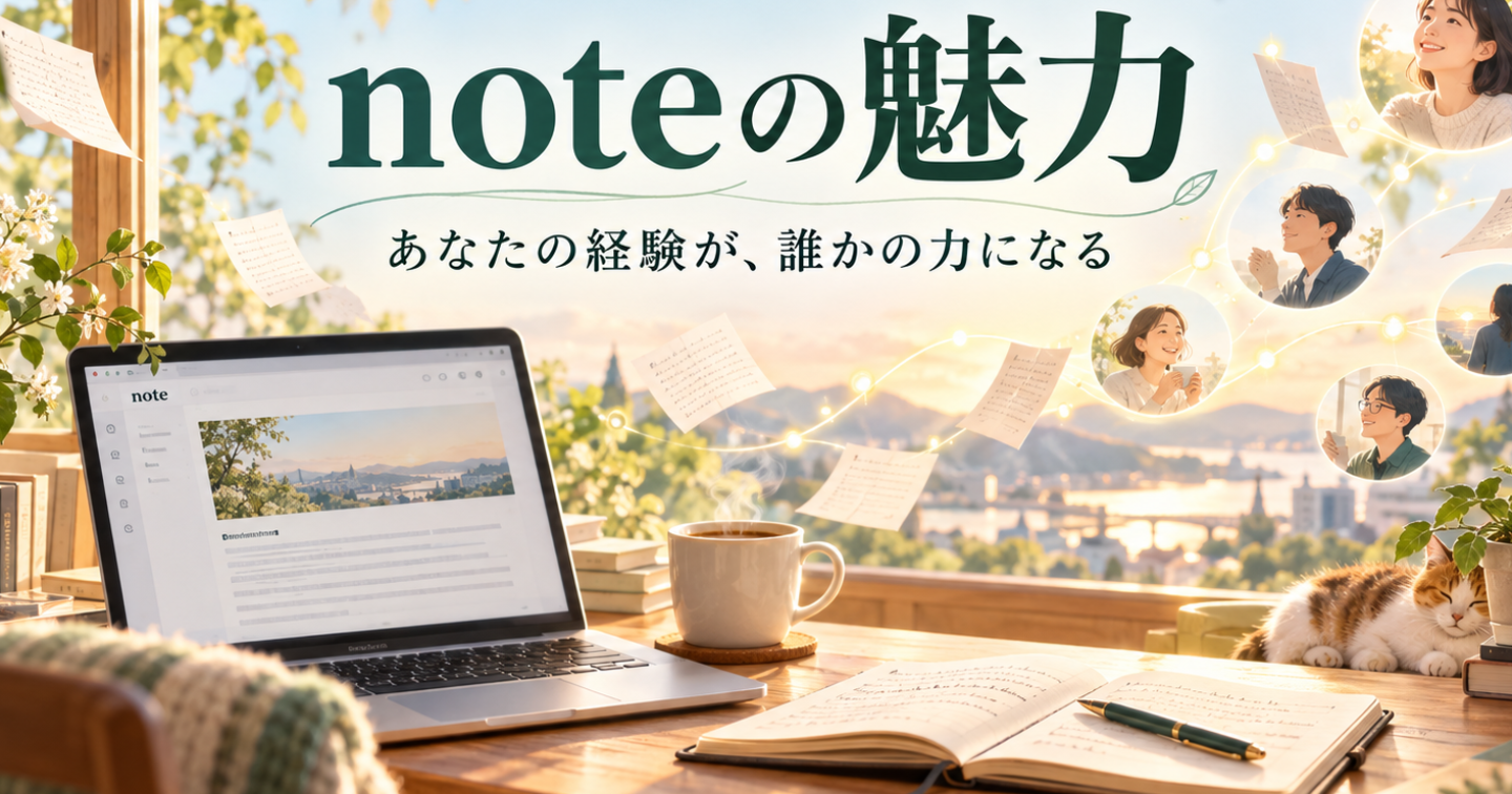 noteの魅力