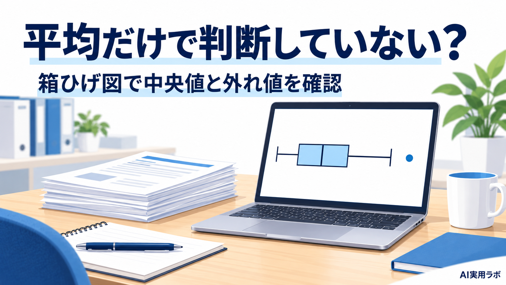 見積金額の平均に引っ張られていませんか？スプレッドシートの箱ひげ図で、中央値と外れ値を一枚で確かめてみよう