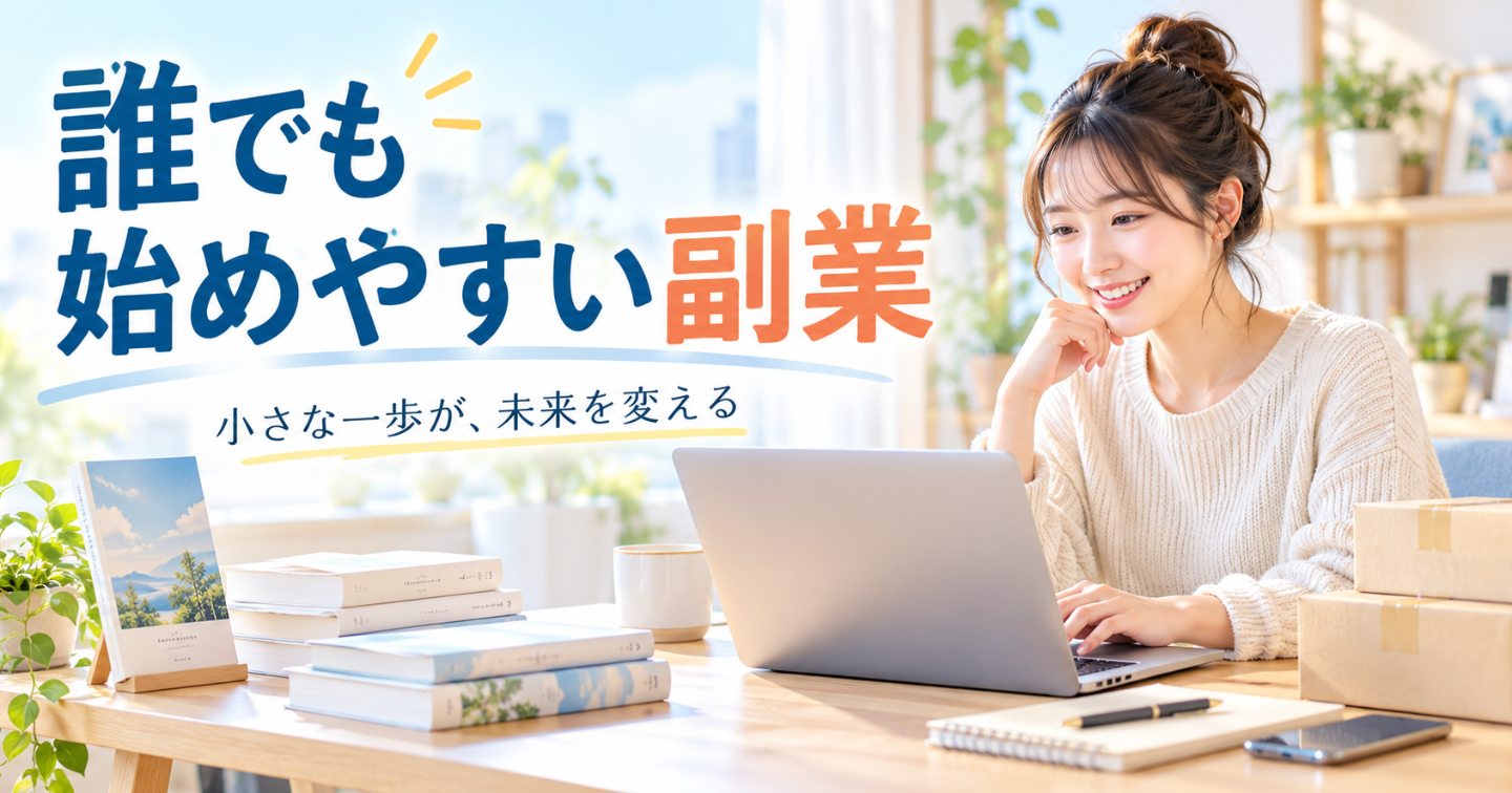 誰でも始めやすい副業
