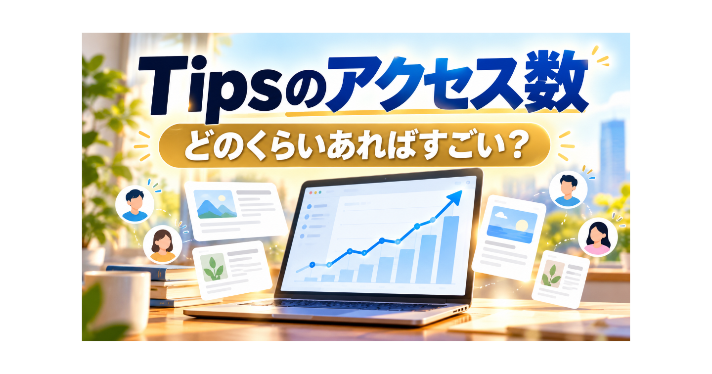 Tipsアクセスの目安