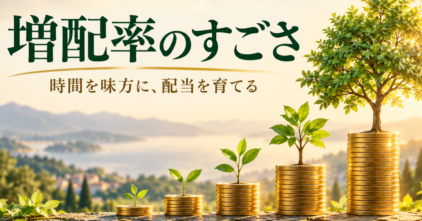 増配率のすごさは